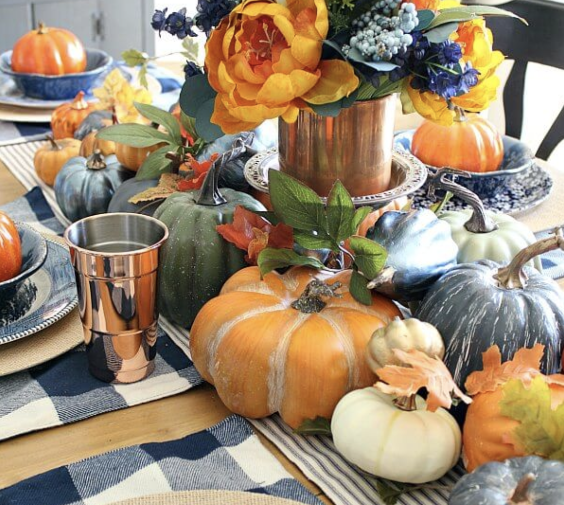 Design Inspiration For Staging Your Table For Thanksgiving Dinner